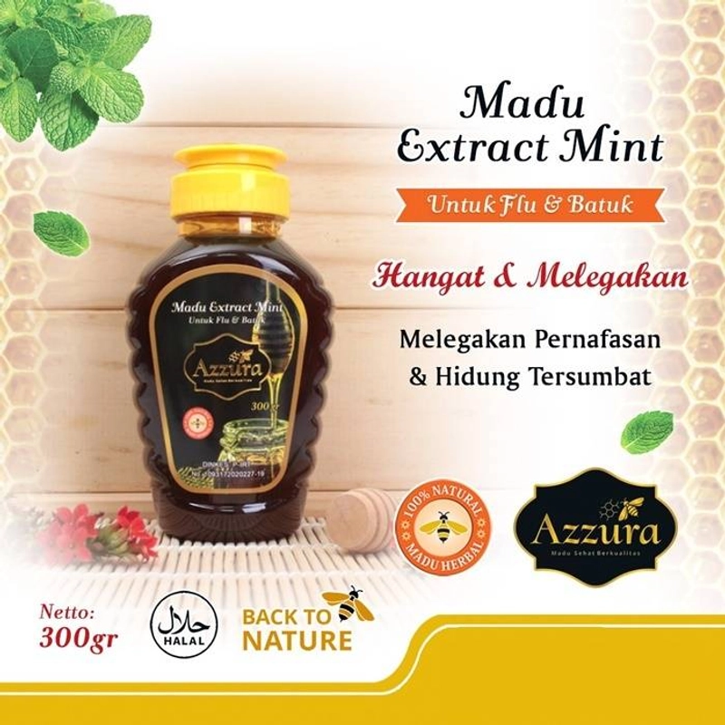 Product image Madu Azzura - Madu Extract Mint 300 gr