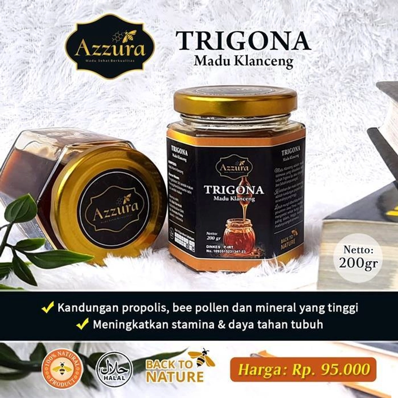 Product image Madu Azzura - Madu Murni Trigona 200 gr