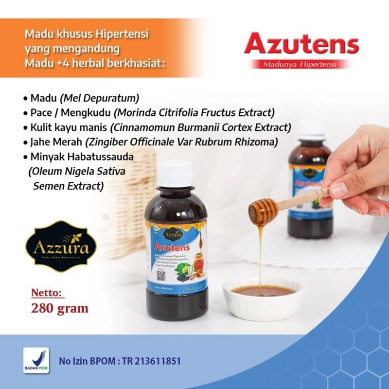 Product image Madu Azzura - Madu Azutens 280 Gram