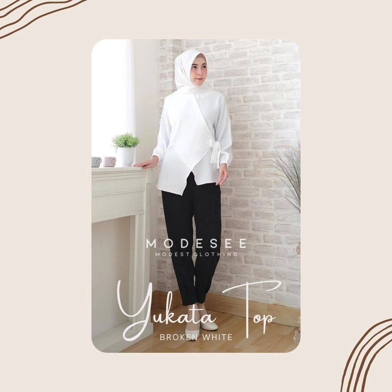 Product image Modesee - Yukata Top XS Broken White