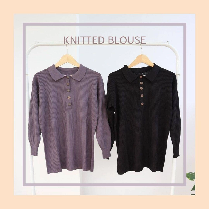Product image Modesee - Knitted Blouse Allsize Black