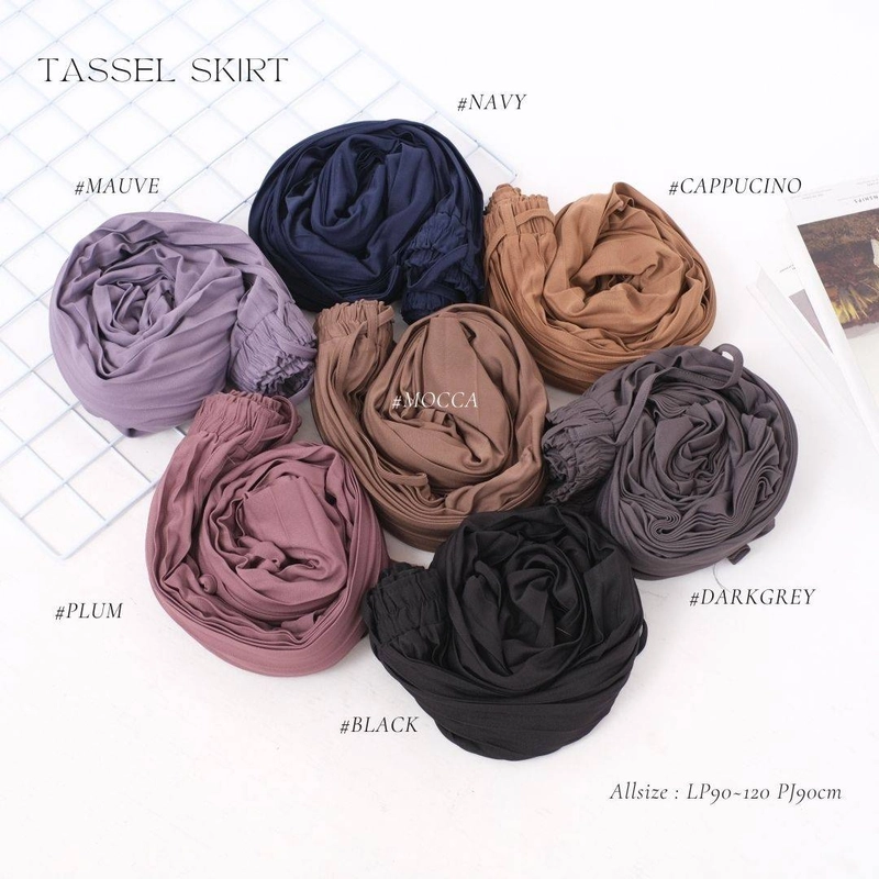 Product image Modesee - Tassel Pleated Skirt Rok Plisket Allsize Mocca