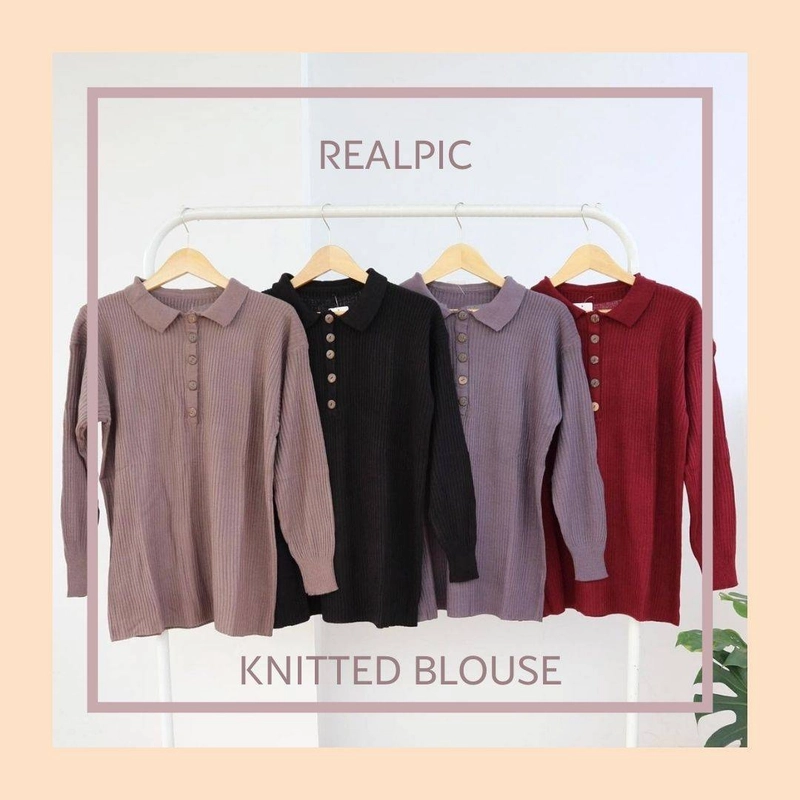 Product image Modesee - Knitted Blouse Allsize Black