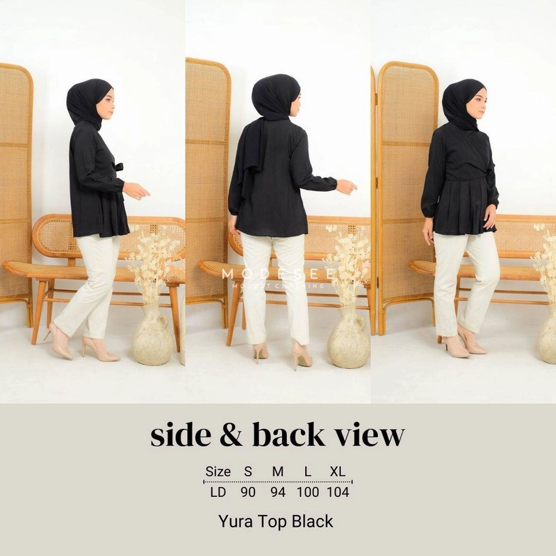 Product image Modesee - Yura Top Black M