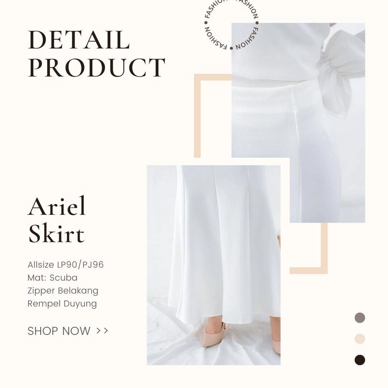 Product image Modesee - Ariel Skirt Allsize Broken White