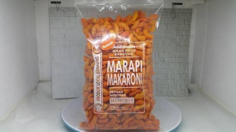 Product image Milan Food Bandung - Paket Usaha 5 pcs Marapi Makaroni Jumbo Snack Makanan Ringan 200gr - Mix