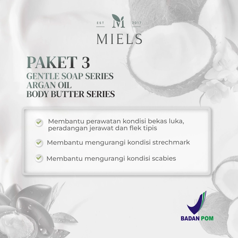 Product image Miels - MIELS - PAKET 3 850ml JerawatKulitKering