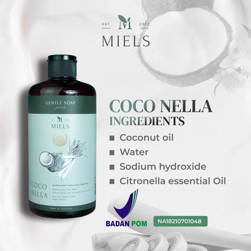 Product image Miels - MIELS - PAKET 4 900ml FlekKulitKering