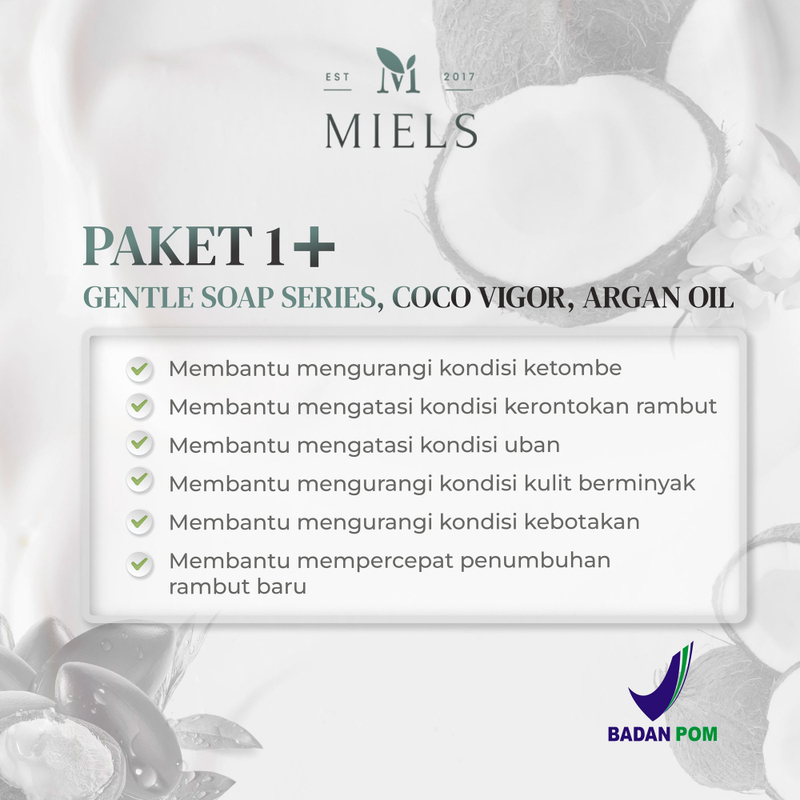 Product image Miels - MIELS - PAKET 1+ 790ml RambutPanjang