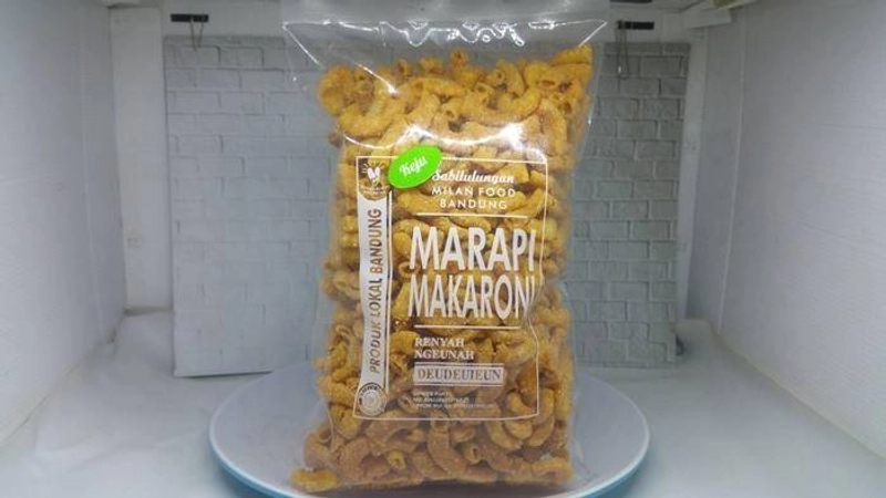 Product image Milan Food Bandung - (NEW) Marapi Makaroni Jumbo Snack Makanan Ringan Keju 200gr