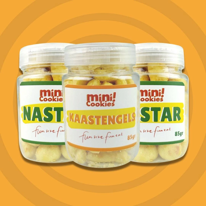 Product image Mini Cookies - Kaastangels 85gr
