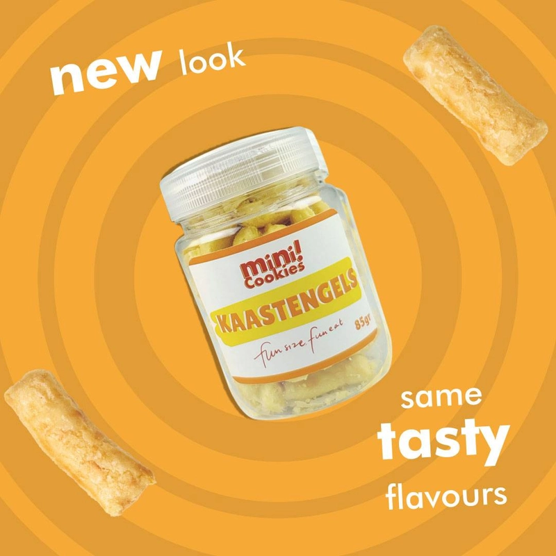 Product image Mini Cookies - Kaastangels 85gr