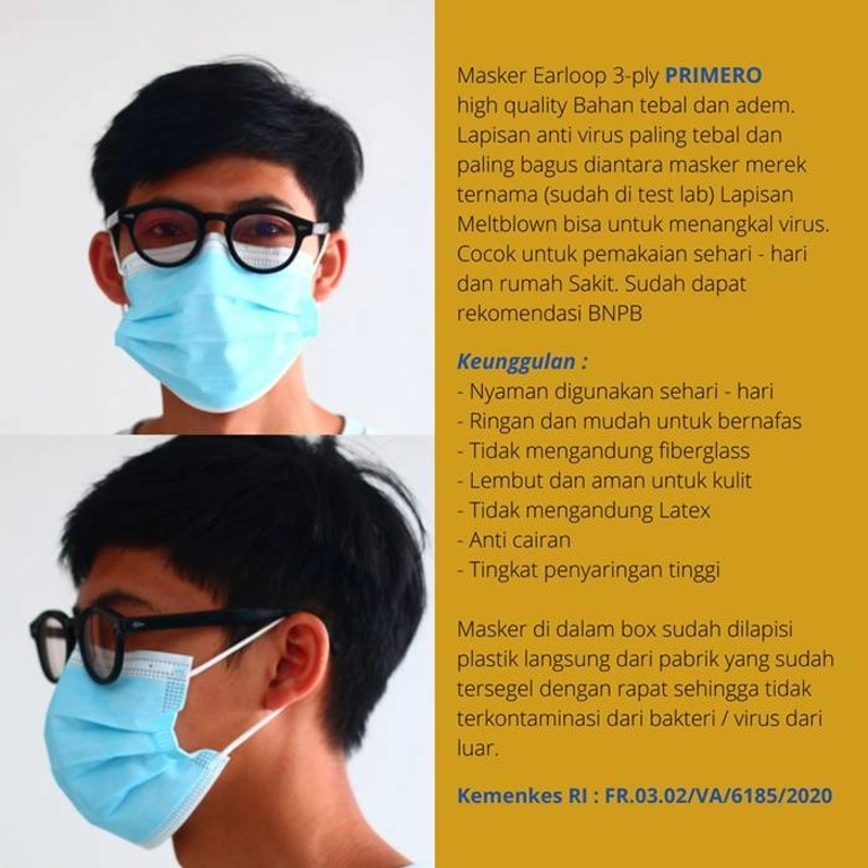 Product image Mirani - Masker Premiro 1pack (5pcs)