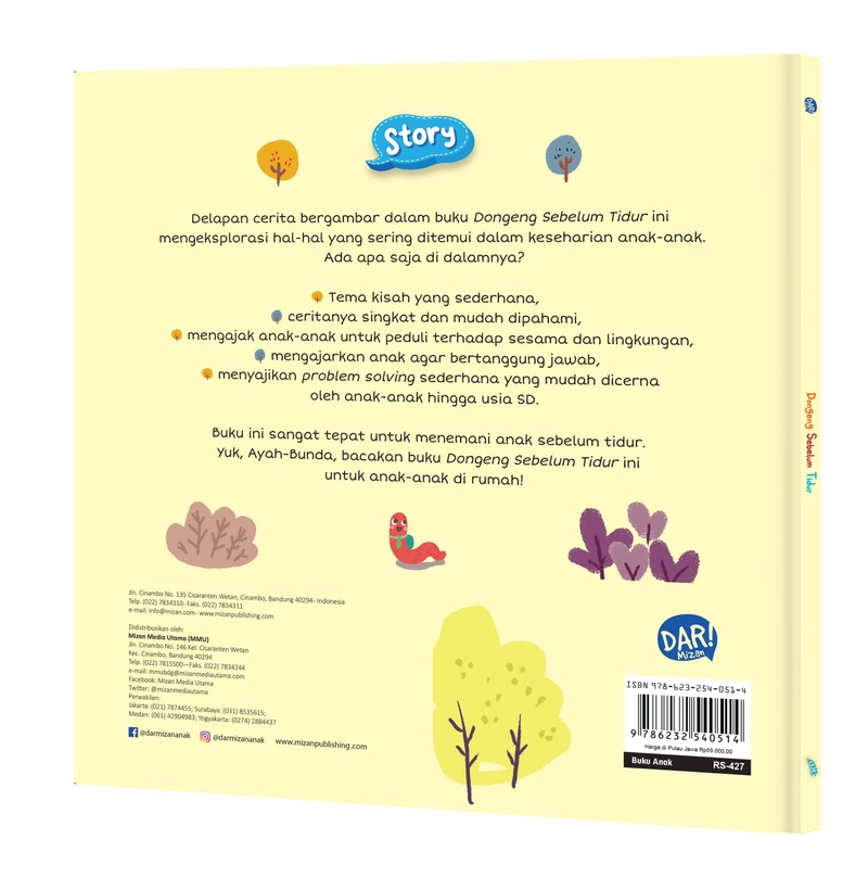Product image Mizan Dongeng Sebelum Tidur 1 21 x 21 Soft Cover