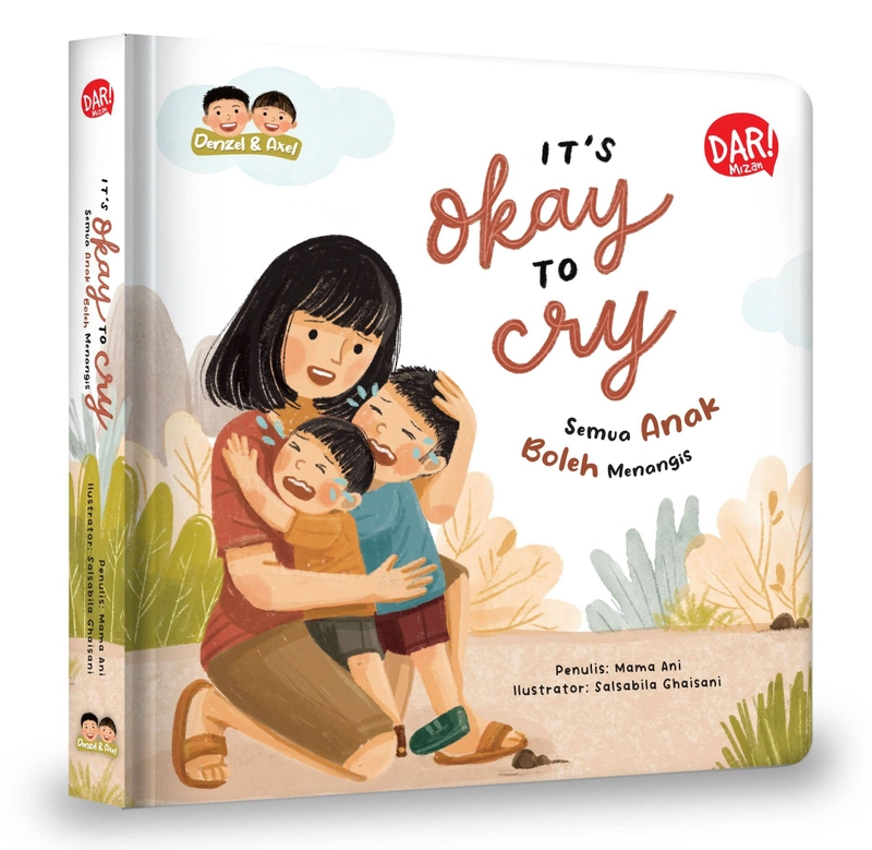 Product image Mizan Its Okay to Cry 17,5 x 17,5 x 2 Boardbook (HC)