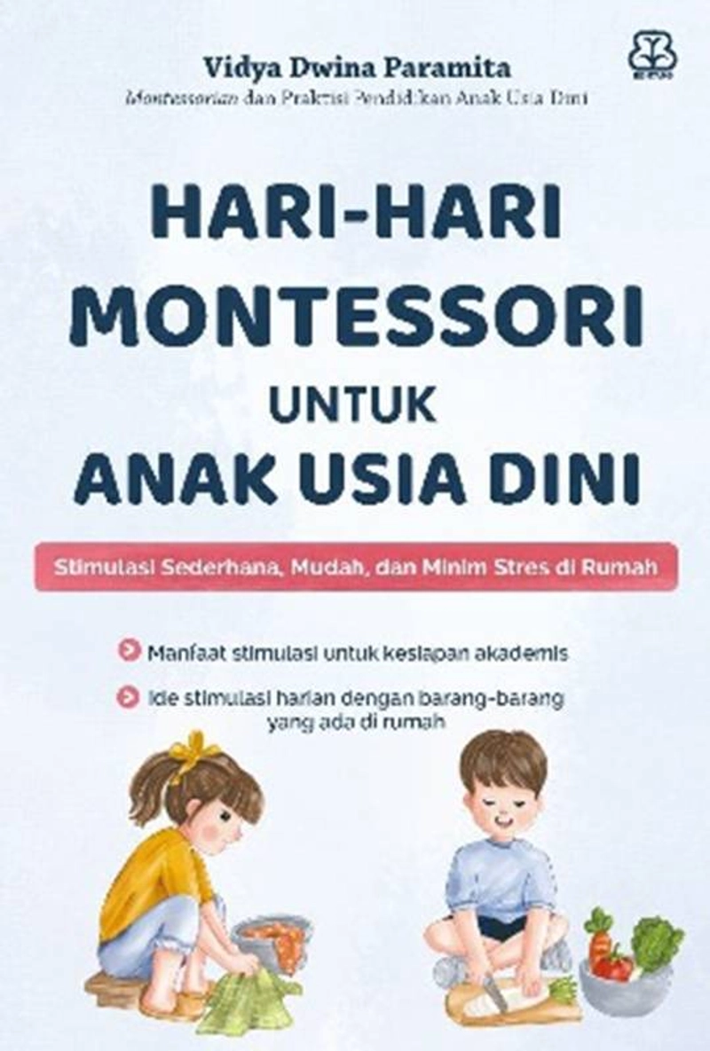 Product image Mizan Parenting Hari-Hari Montessori untuk Anak Usia Dini 14 x 21 x 1 Soft Cover