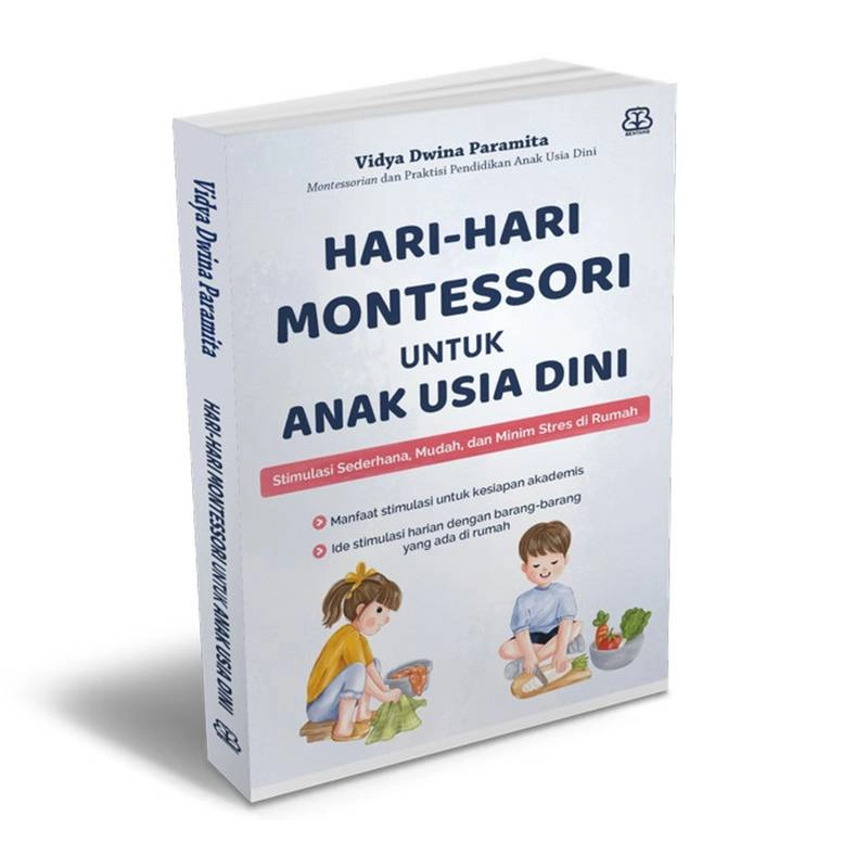 Product image Mizan Parenting Hari-Hari Montessori untuk Anak Usia Dini 14 x 21 x 1 Soft Cover