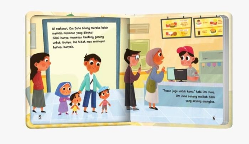 Product image Mizan - PENUNTUN AKHLAK ANAK MUSLIM (BOARDBOOK) 17 x 17 Cm Hard Cover