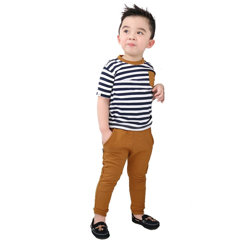 Product image Mon Cheri - Mon Cheri Biker Jogger Anak Laki Laki 4 Mustard