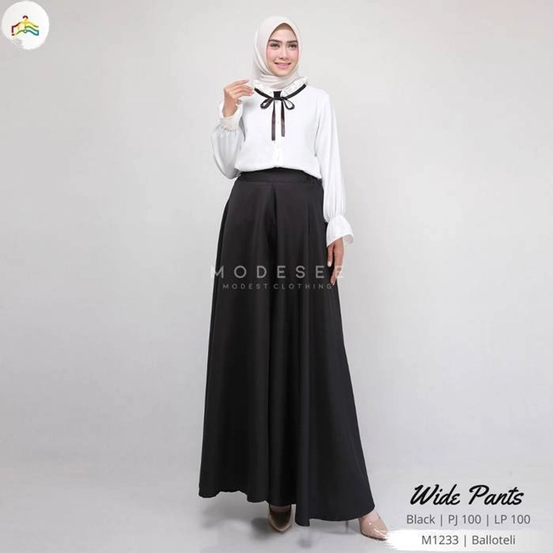 Product image Modesee - Wide Pants Black M1233 All Size Black