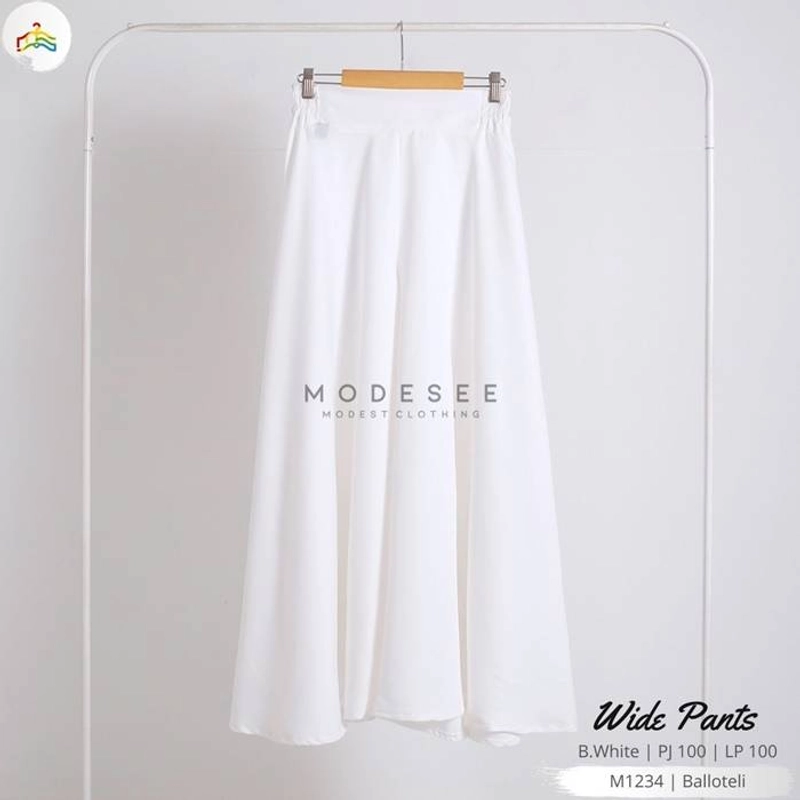 Product image Modesee - Wide Pants BW M1234 All Size Broken White