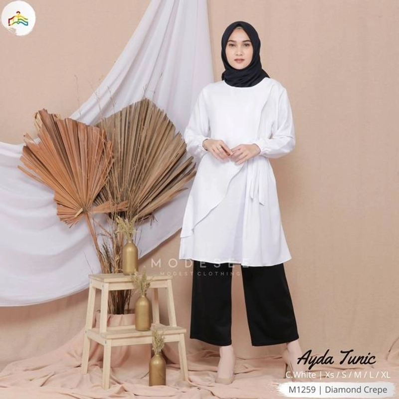 Product image Modesee - Ayda Tunic Clear White XS Clear White