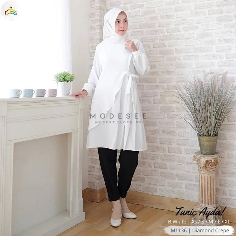 Product image Modesee - Ayda Tunic Broken White XS Broken White