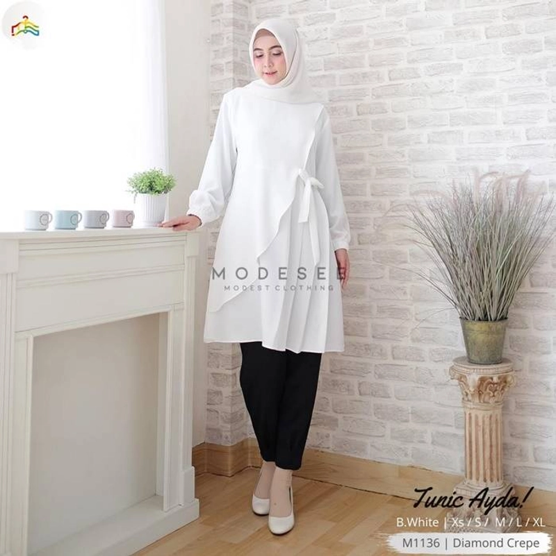 Product image Modesee - Ayda Tunic Broken White XS Broken White