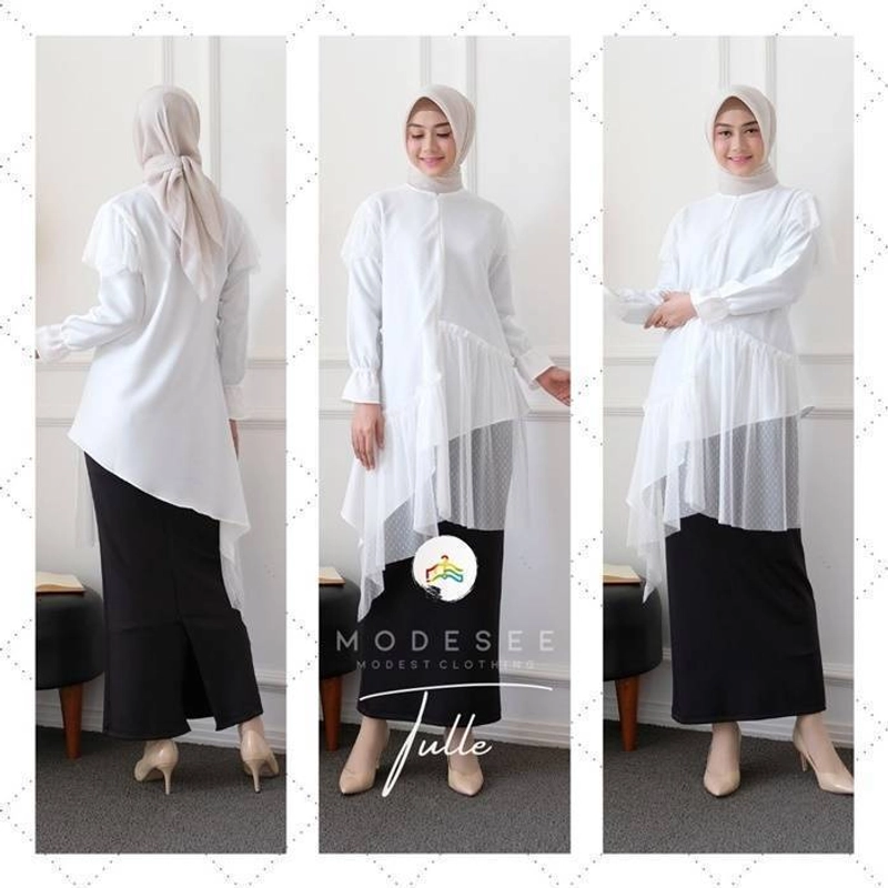 Product image Modesee - Dotted Tulle Tunic XS Broken White