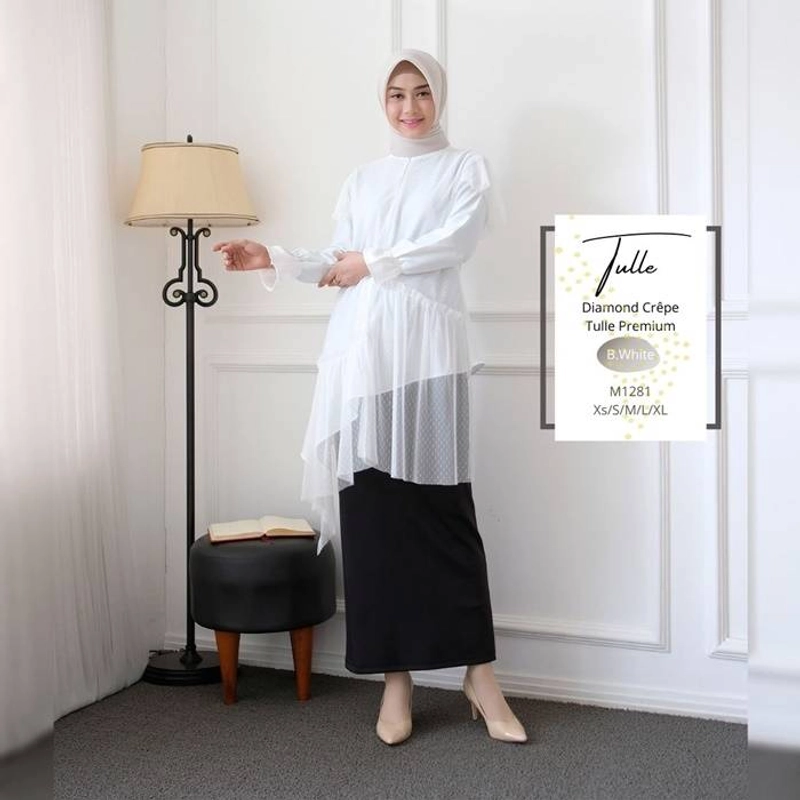 Product image Modesee - Dotted Tulle Tunic XS Broken White
