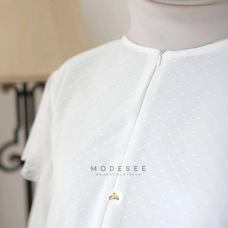 Product image Modesee - Dotted Tulle Tunic XS Broken White