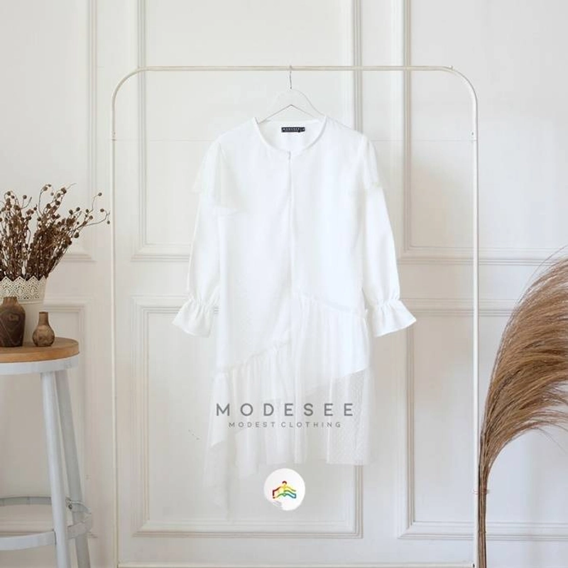 Product image Modesee - Dotted Tulle Tunic XS Broken White