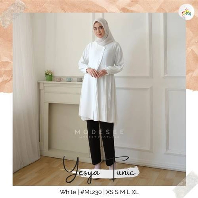 Product image Modesee Tunik Yesya M1230 Broken White XS