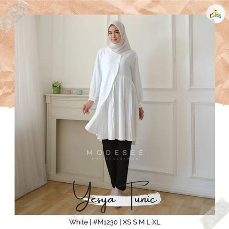 Product image Modesee Tunik Yesya M1230 Broken White XS