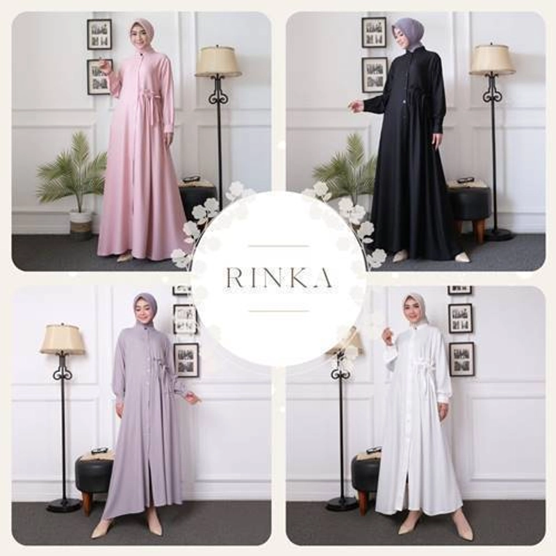 Modesee - Rinka Dress M1311 M Baby Pink