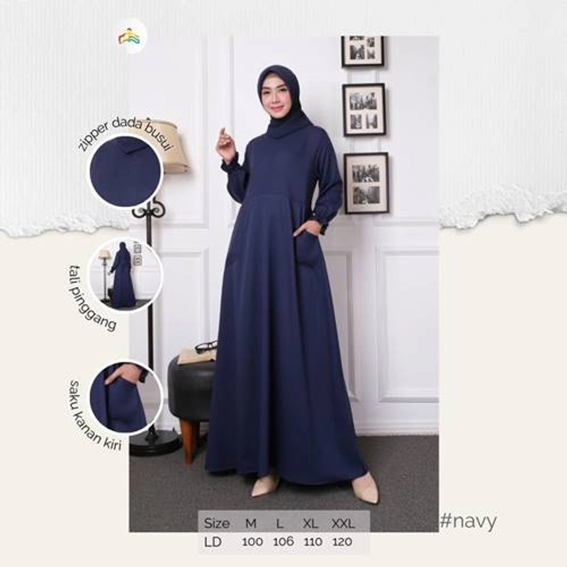 Product image Modesee Qanza Vala Dress M Navy