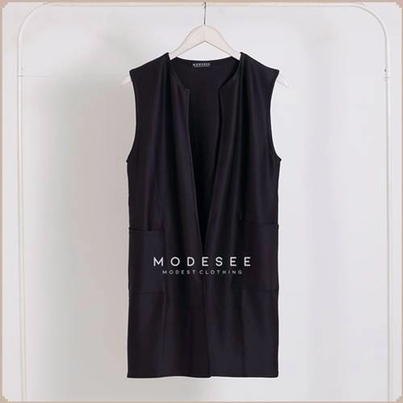 Product image Modesee - Outer Vest All Size Black