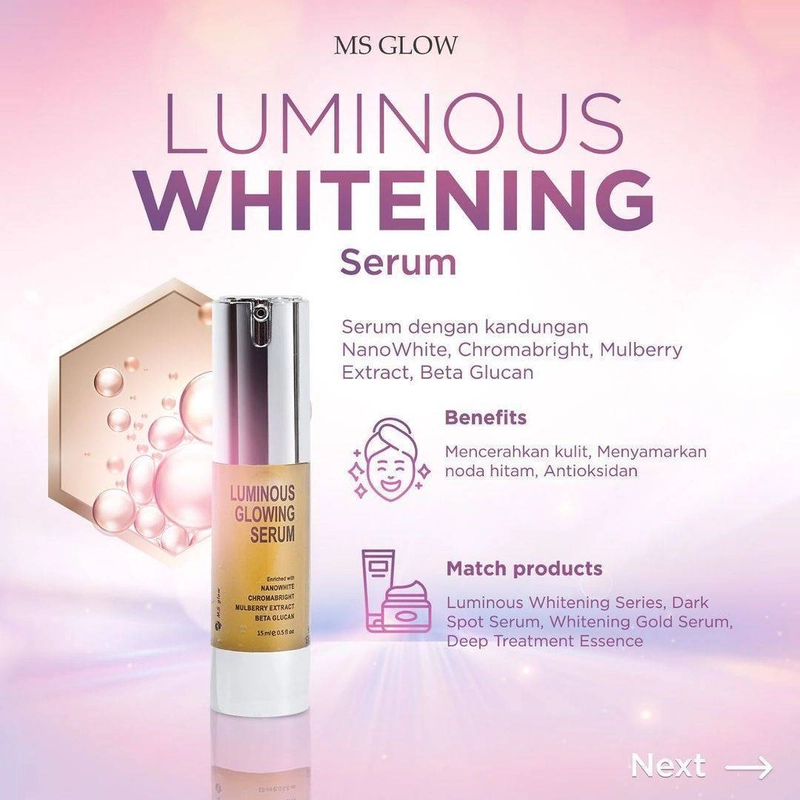 Product image MS Glow Purwakarta - Luminous Glowing Serum 15 Ml Serum