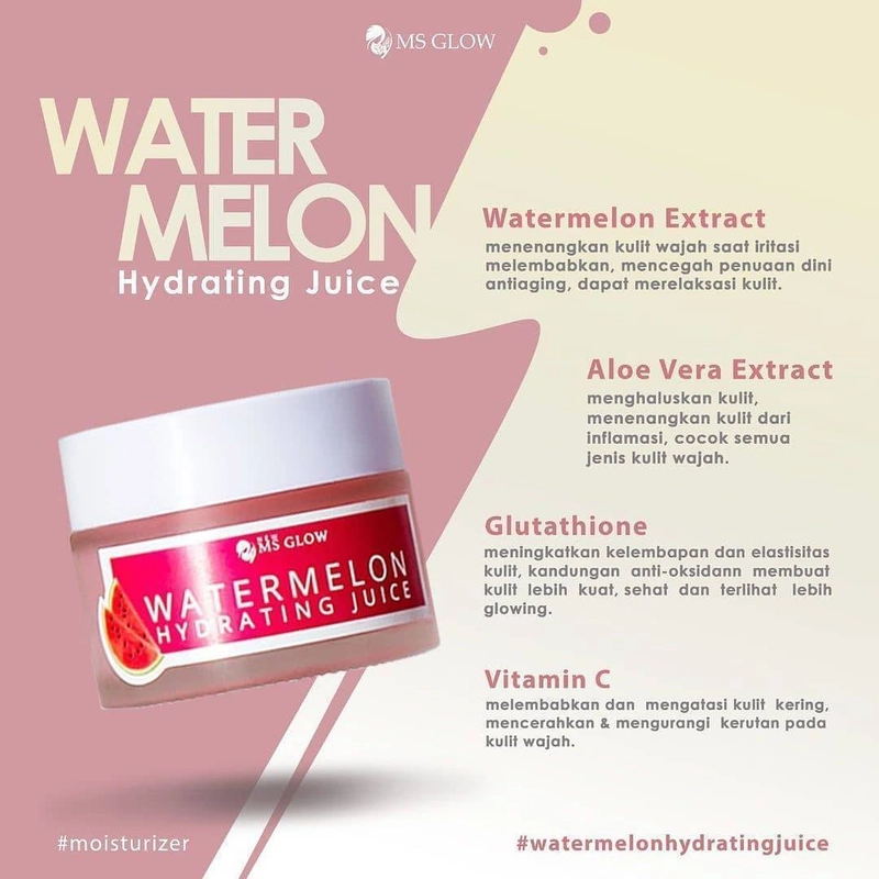 Product image MS Glow Purwakarta - Watermelon Hydrating Juice 30gr Watermelon