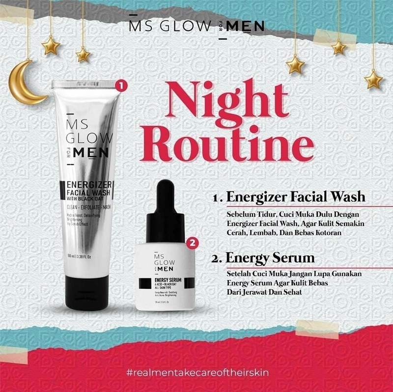 Product image MS Glow Purwakarta - Energizer Facial Wash 100 Ml Sabun