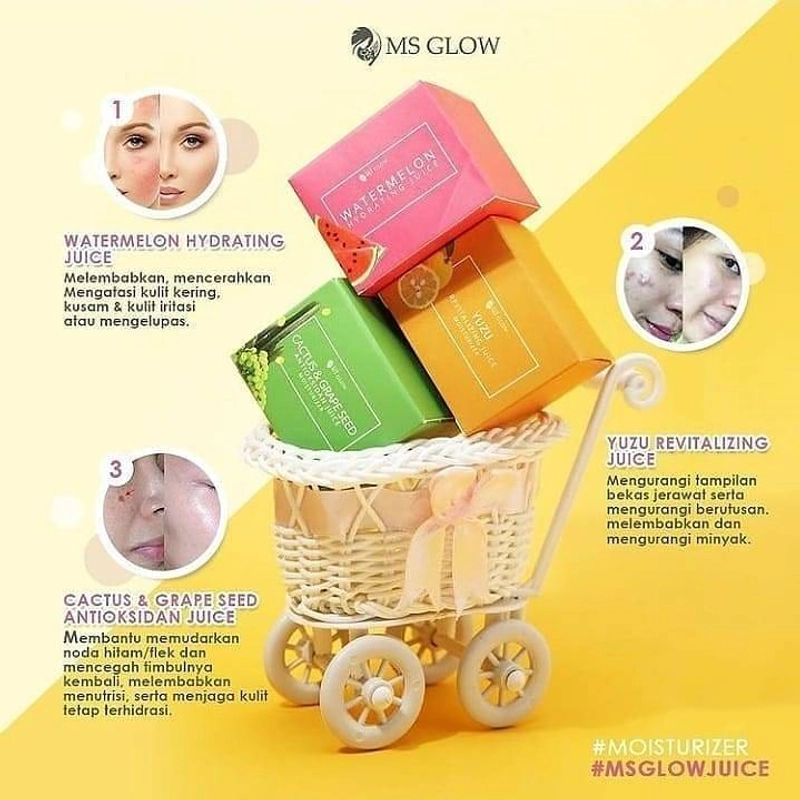 Product image MS Glow Purwakarta - Yuzu Revitalizing Juice Moisturizer 30gr Yuzu