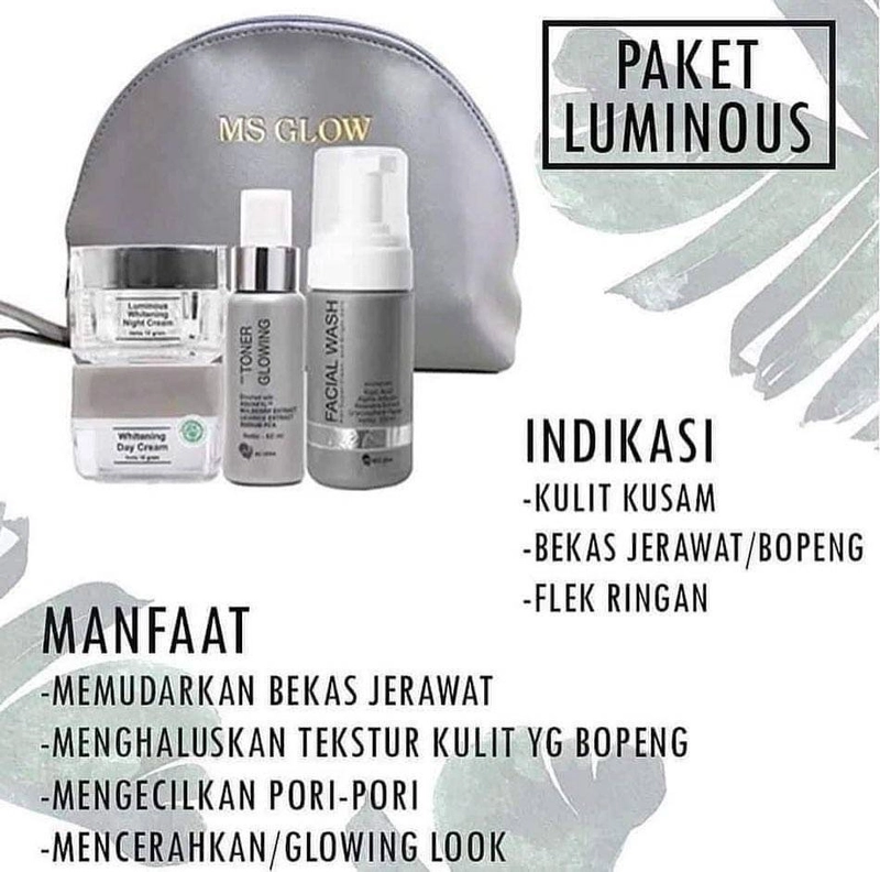 Product image MS Glow Purwakarta - MS Glow Paket Luminous 1 Paket Luminous