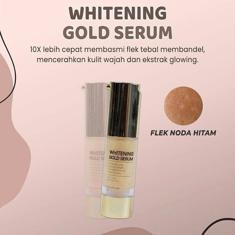 MS Glow Purwakarta - Whitening Gold Serum 15 Ml Serum