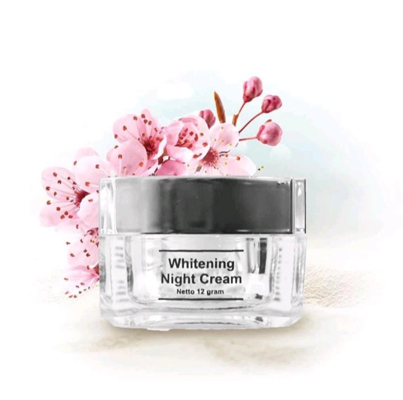 Product image MS Glow Purwakarta - Whitening Night Cream 12g Msglow