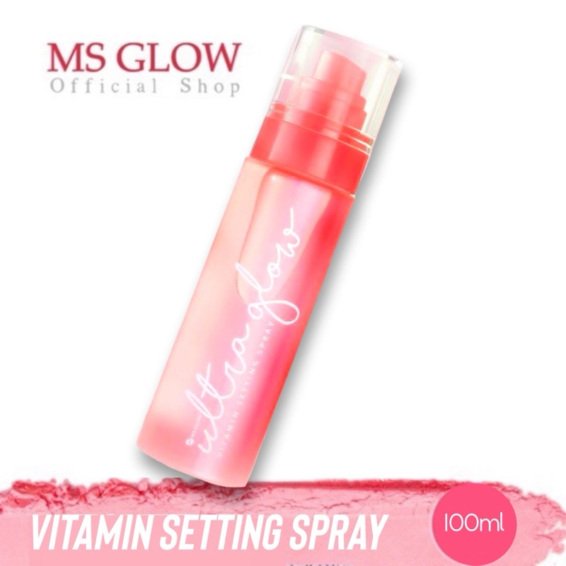 Product image MS Glow Purwakarta - Ultra Glow Setting Spray 100ml Vitamin Setting Spray