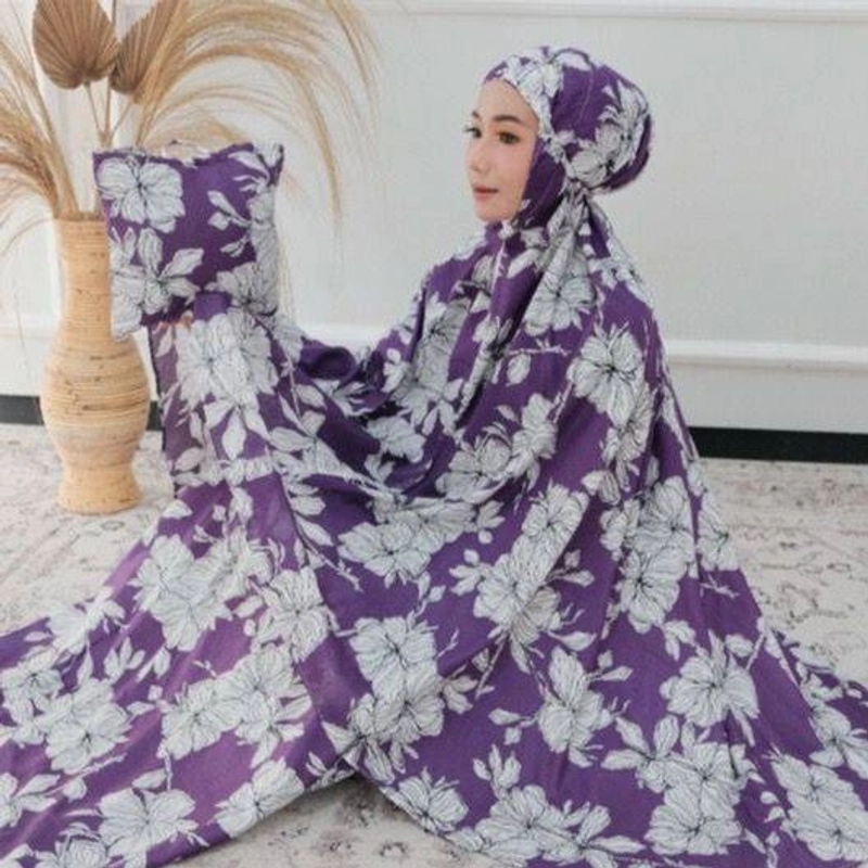 Product image Risalah Garment - Mukena Standart Indira Dewasa Purple