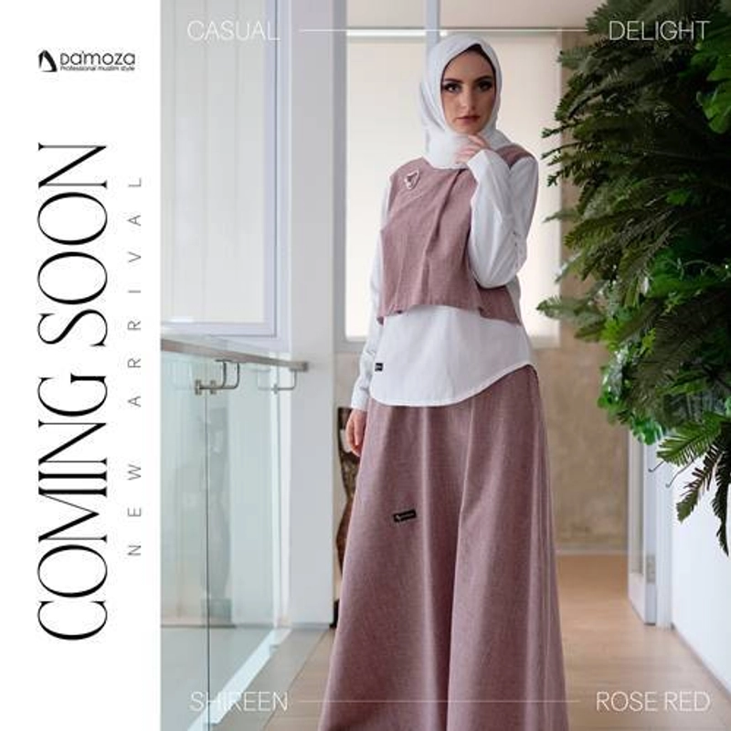 Product image Mutif Bandung - Shiren Rose Red Broken White SET S