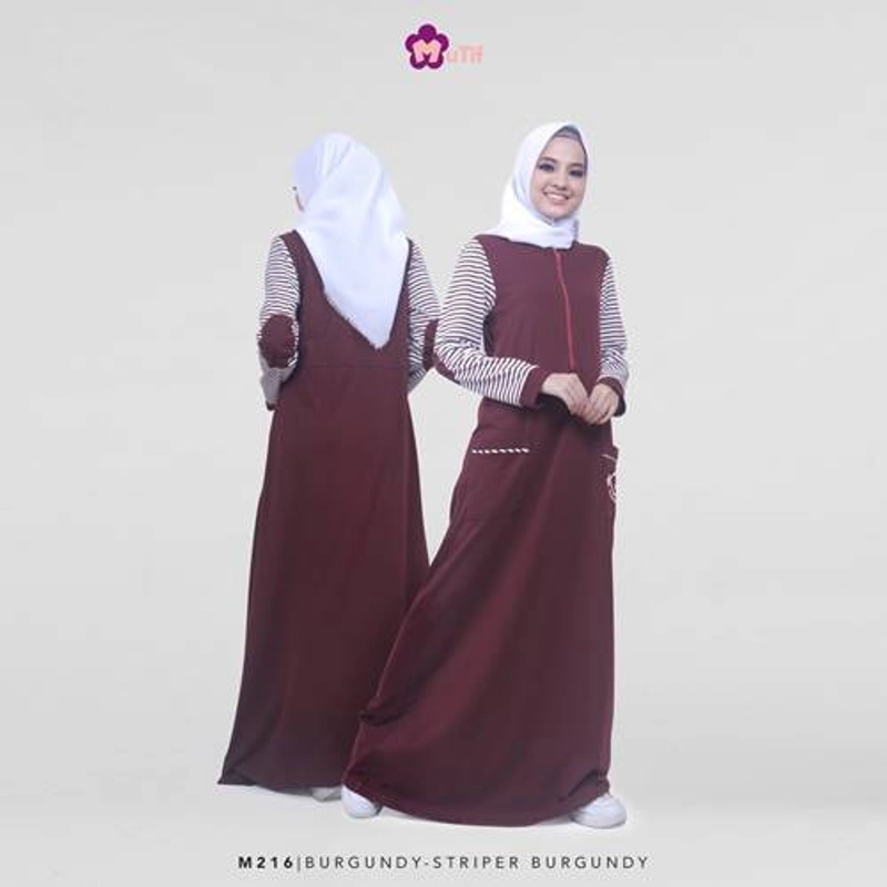 Product image Mutif Bandung - Burgundy Stripper Burgundy S
