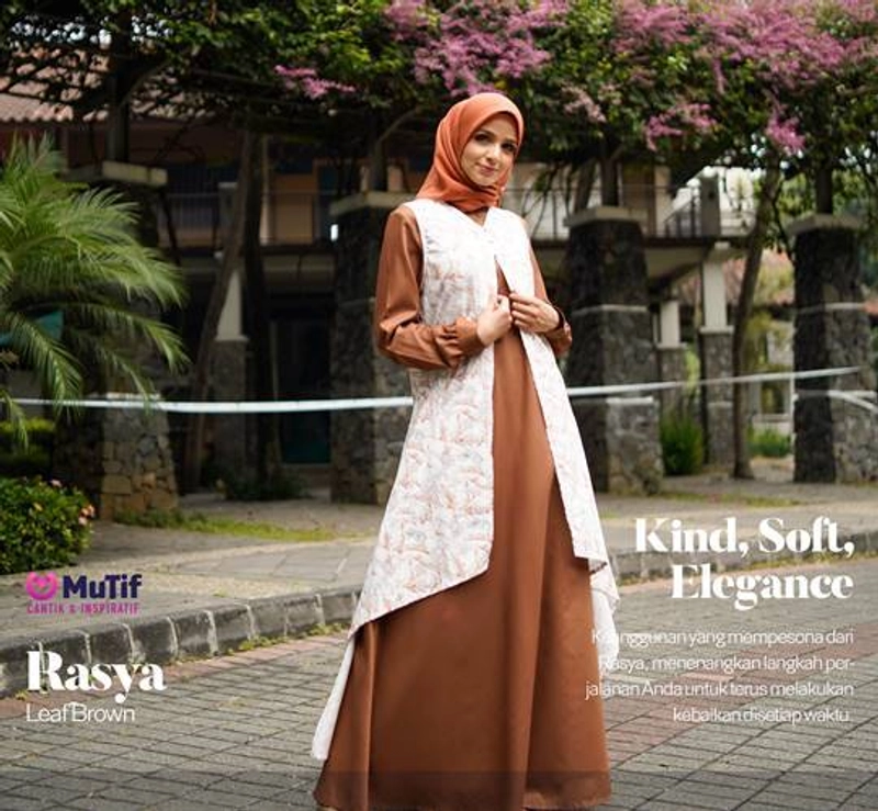 Product image Mutif Bandung - Rasya Leaf Brown S