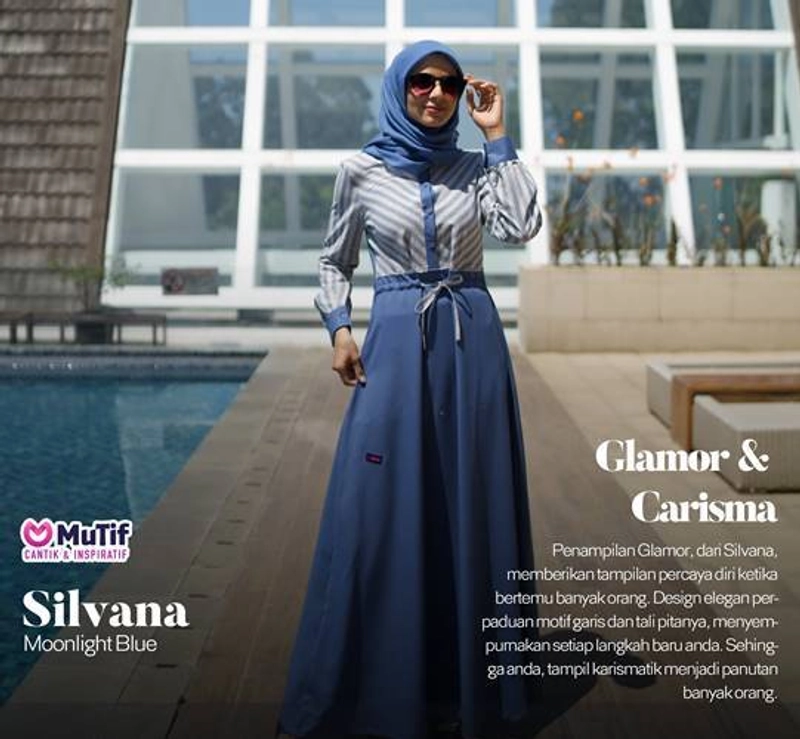 Product image Mutif Bandung - Silvana Moonlight Blue Stripper Allure S